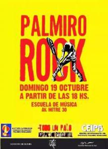 El pr�ximo domingo 19 se realizar� el Palmiro Rock